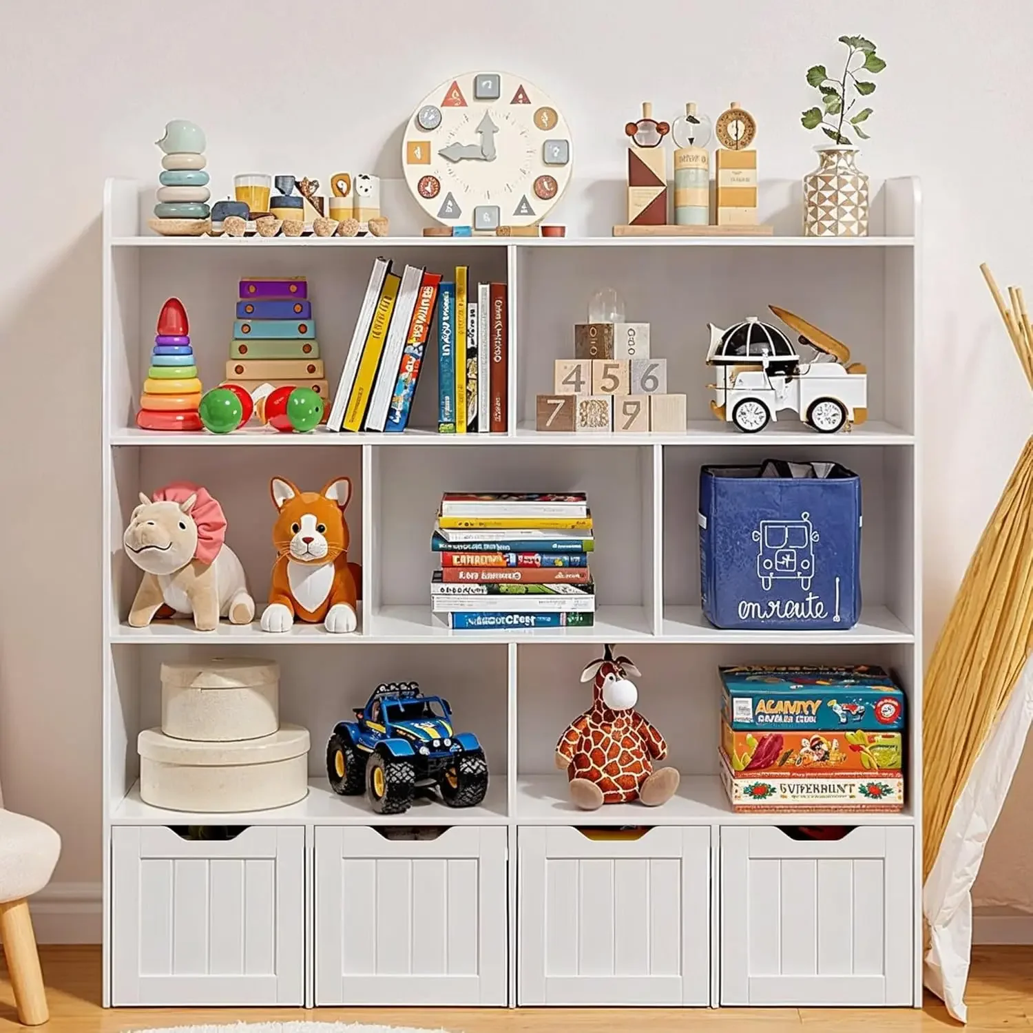 Kids Toys Drawers - Kids Toy Storage Cabinet Bookcase With