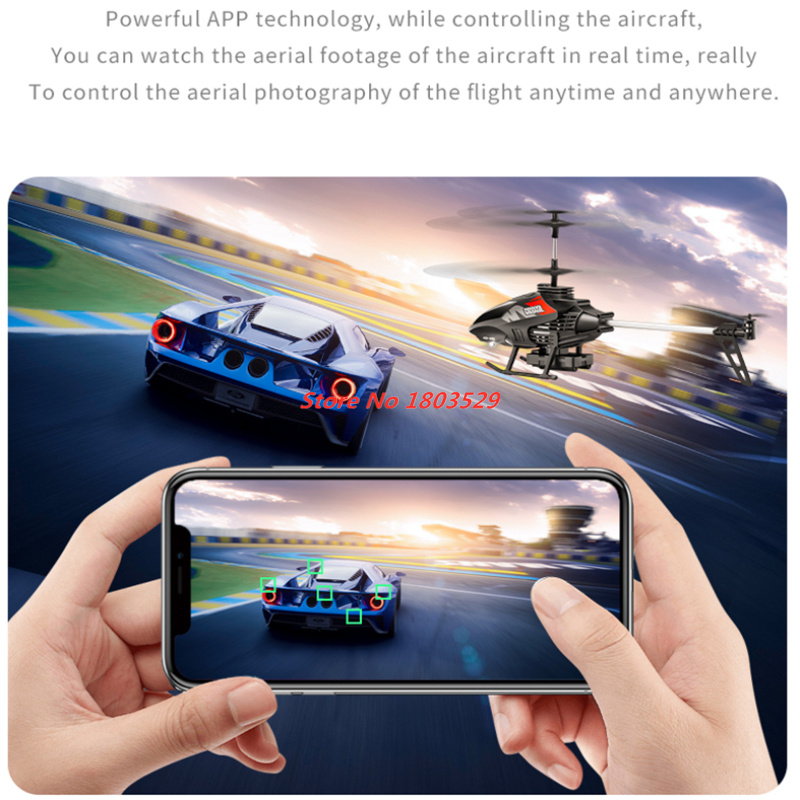 Kids Toys 10 Year Old - 4K WIFI FPV Helicopter 3D Roll