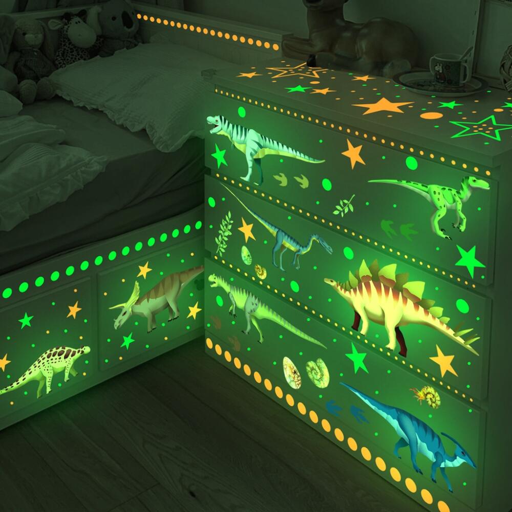 Glow In Dark Stars - 3 Sheets Glow in the Dark