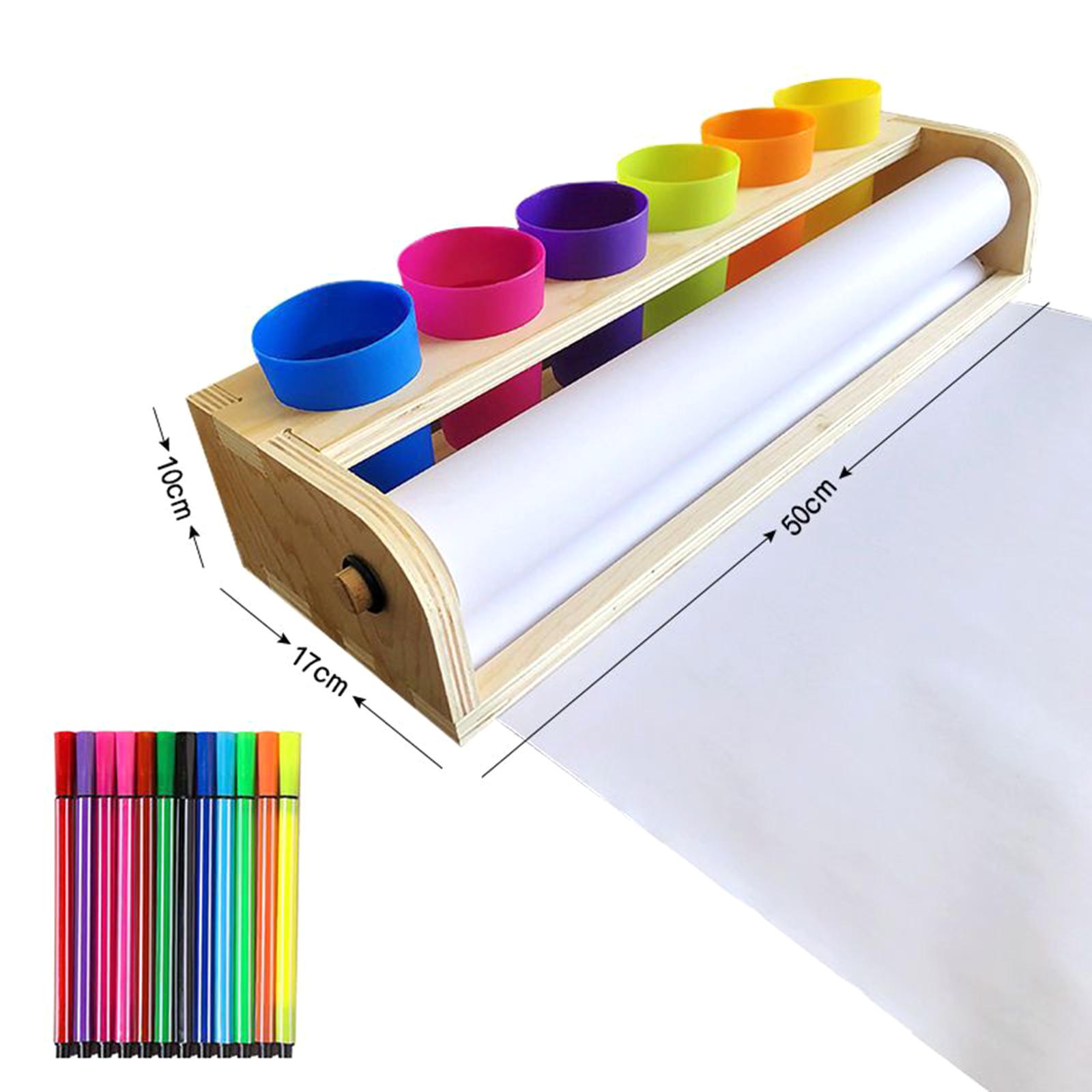 Tabletop Paper Roll Dispenser  - огляд і ціна Kids Art Easel