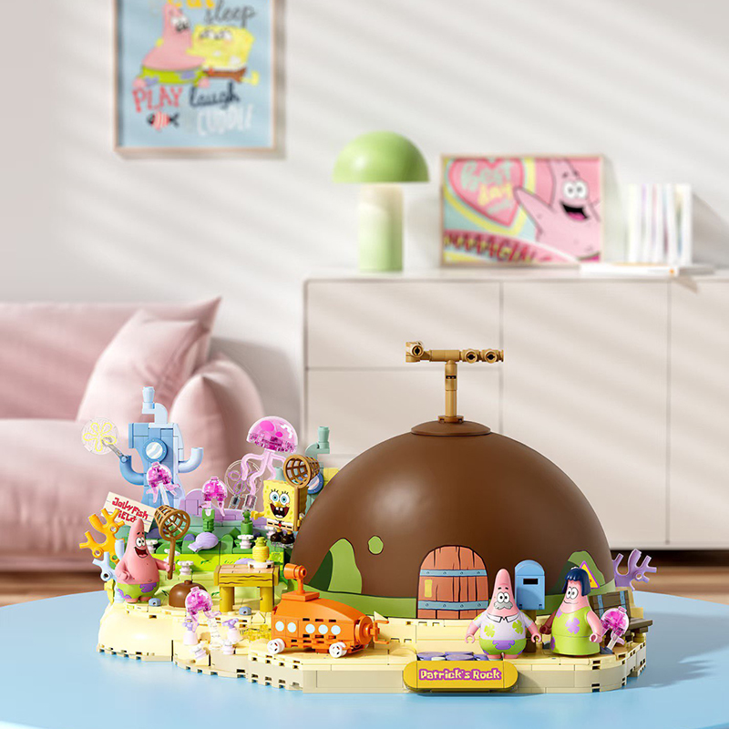 Spongebob Patrick Star Rock Ho - огляд і ціна Kids Toys House