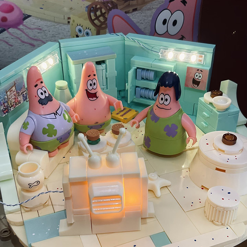 Spongebob Patrick Star Rock Ho - огляд і ціна Kids Toys House