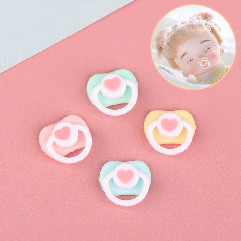 5Pcs Lovely Mini Doll Pacifier - огляд і ціна Kids Toys House