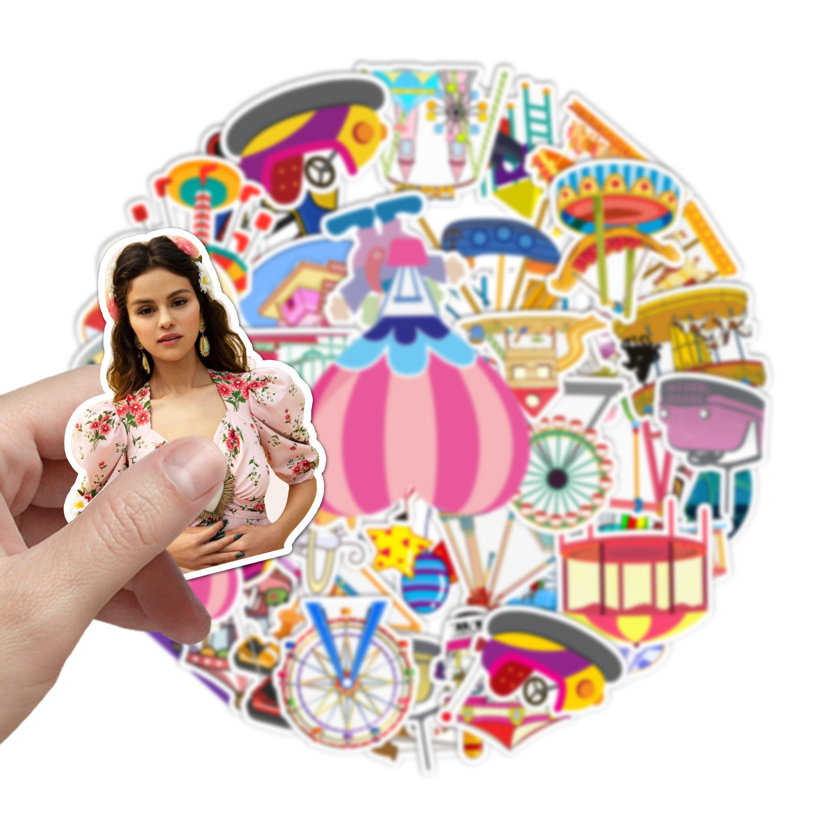 10/30/50pcs  Selena Gomez  Sta - огляд і ціна Kids Toys Scooter