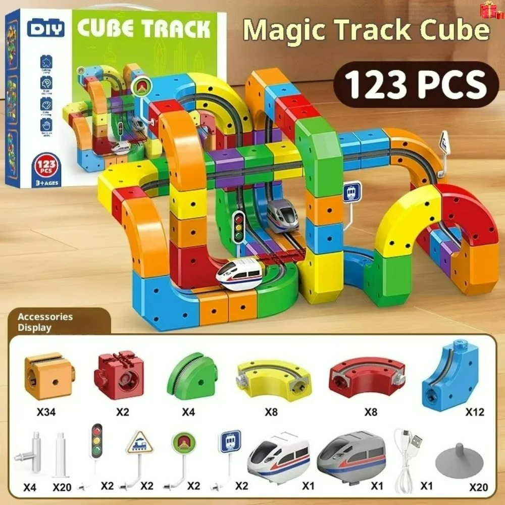 Electric Magnetic Track Set wi - огляд і ціна Kids Toys Electric