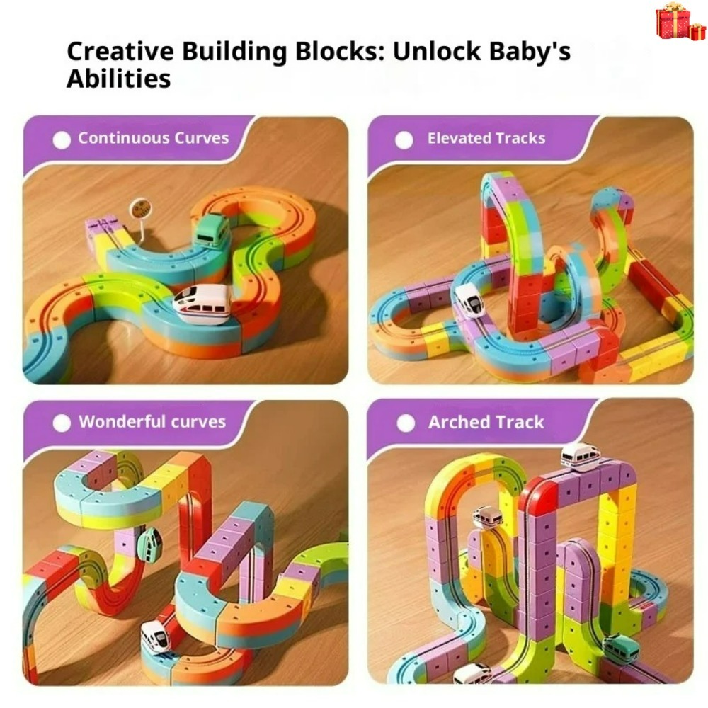 Electric Magnetic Track Set wi - огляд і ціна Kids Toys Electric