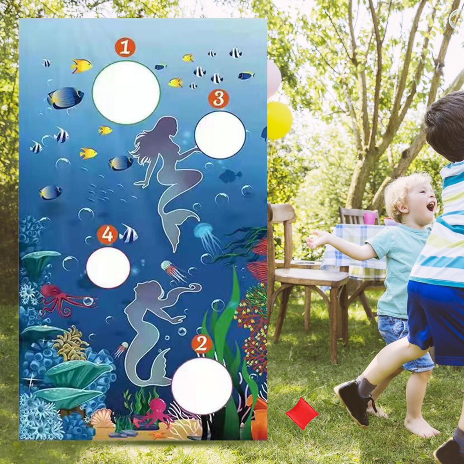 Ocean Theme Sandbag Throw Game - огляд і ціна Banner Kids Toys
