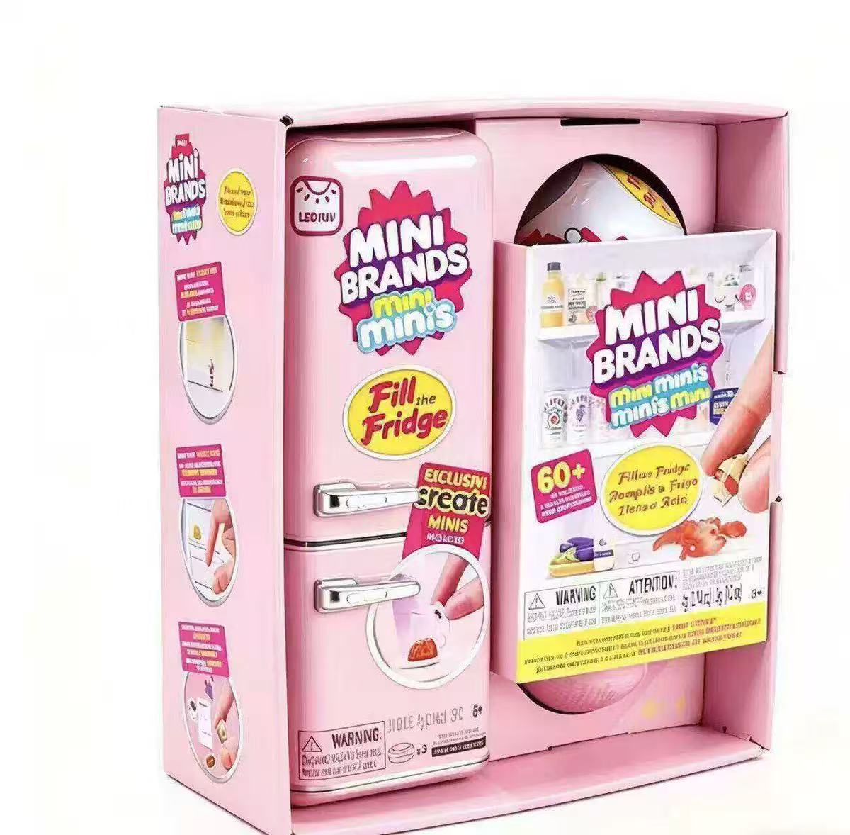 HOT Led Light Up Mini Refriger - огляд і ціна Play Kitchen Set