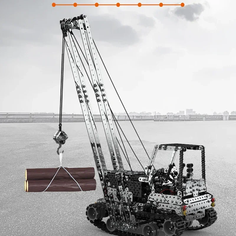 DIY Metal RC Crane Electric Ho - огляд і ціна Kids Toys Electric