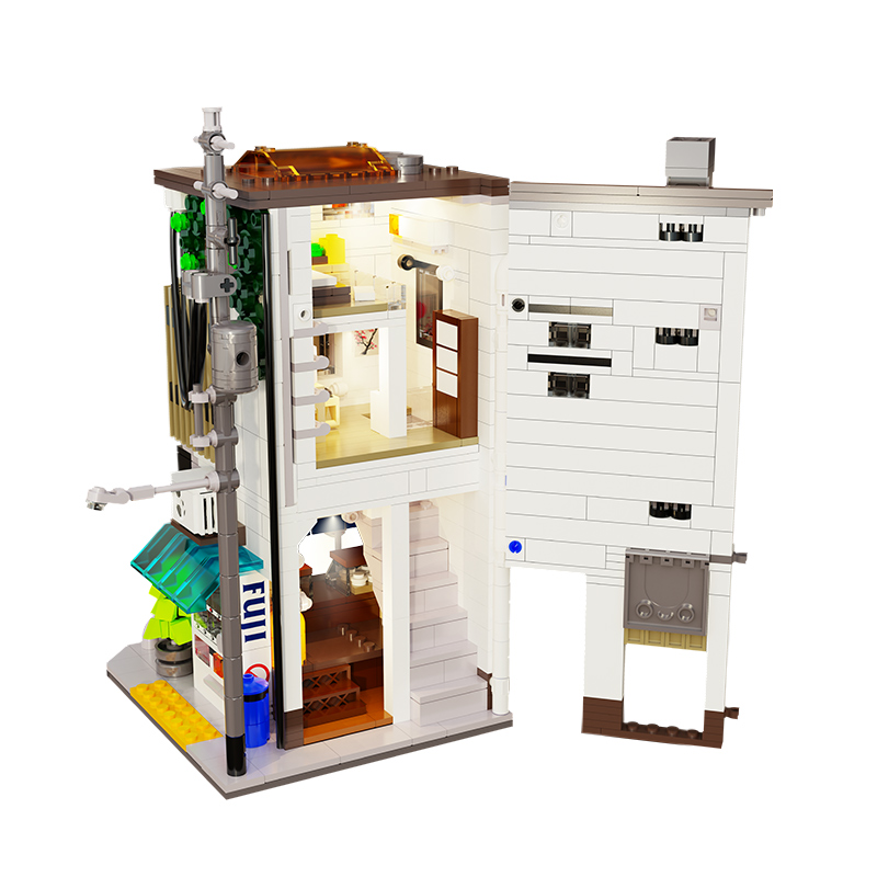 BOX Cada City LED Japanese Ste - огляд і ціна Kids Toys House