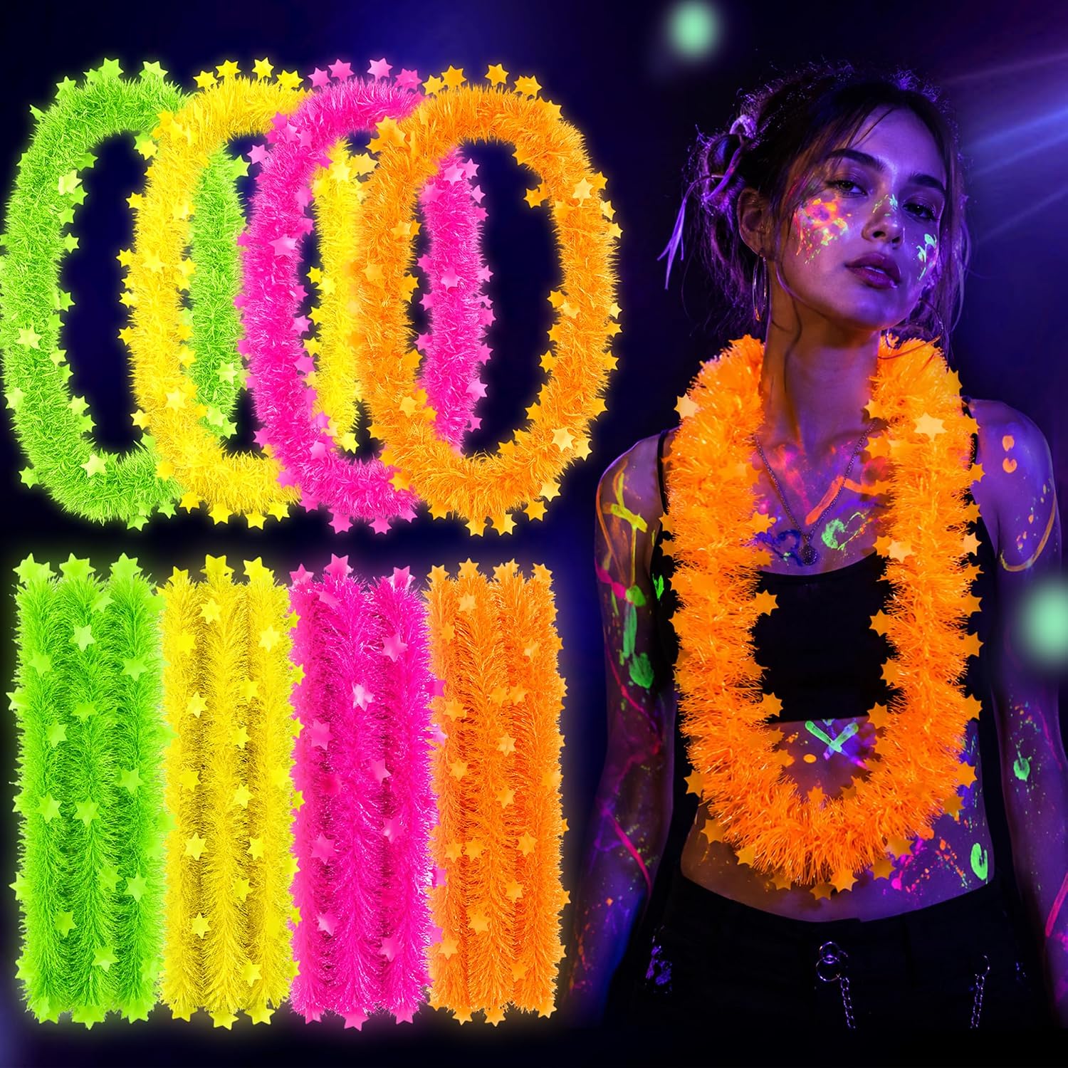 Glow in the Dark 5-Star Flower - огляд і ціна Glow In Dark Stars