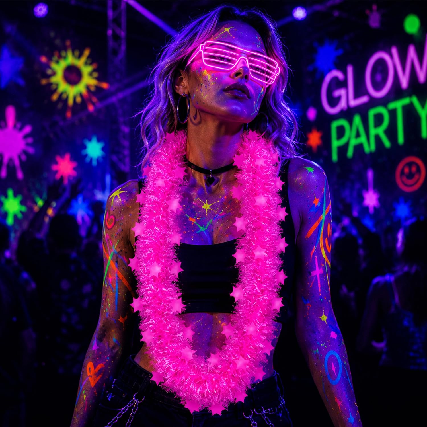 Glow in the Dark 5-Star Flower - огляд і ціна Glow In Dark Stars