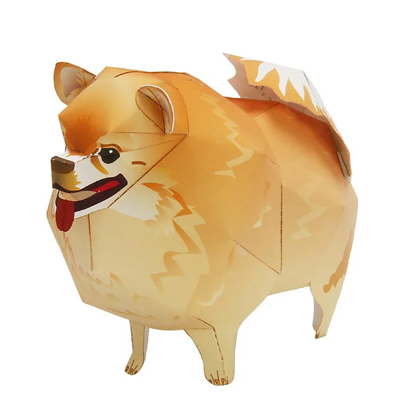 Pomeranian Dog Folding Origami - огляд і ціна Kids Toys Dog