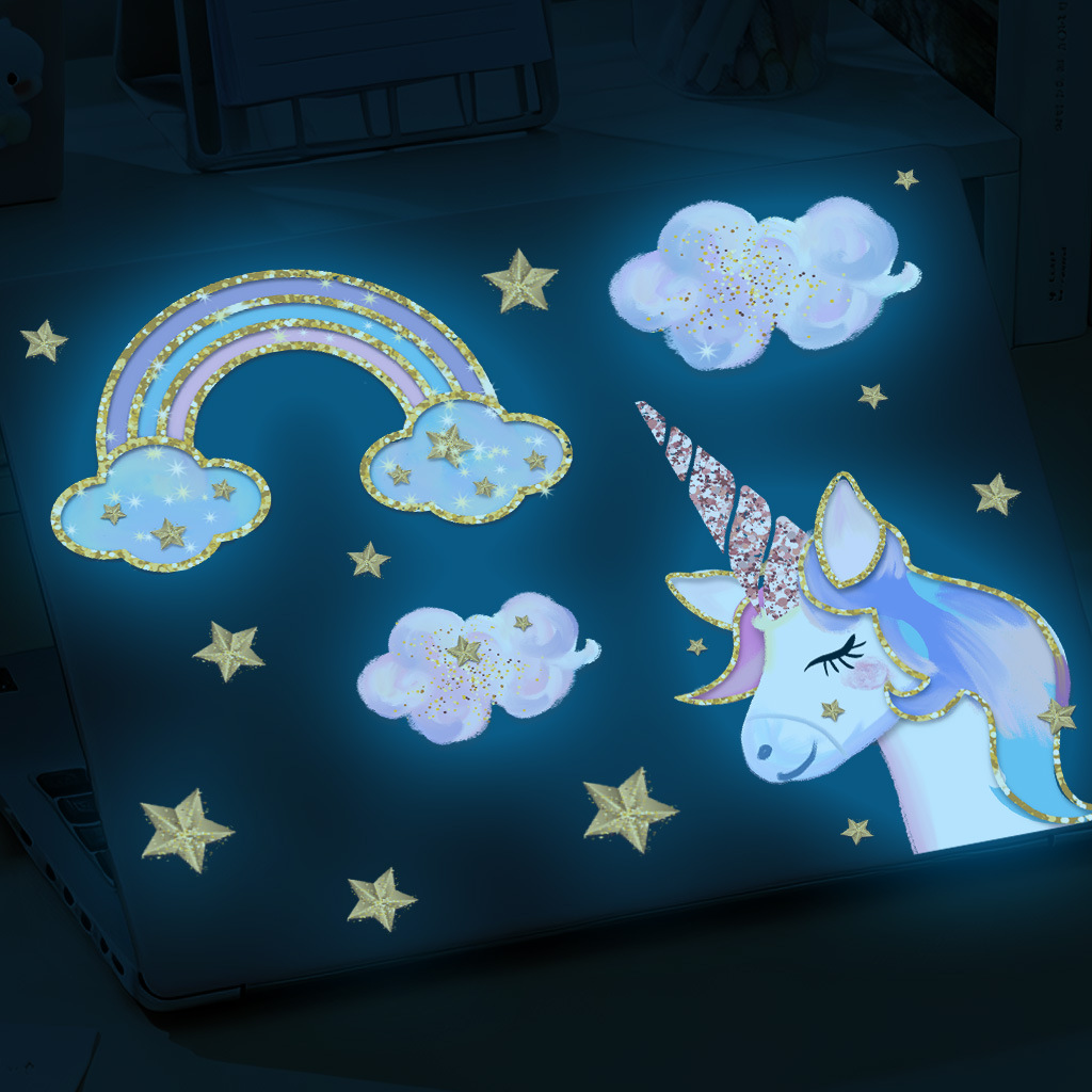 Luminous Unicorn Rainbow Stars - огляд і ціна Glow In Dark Stars