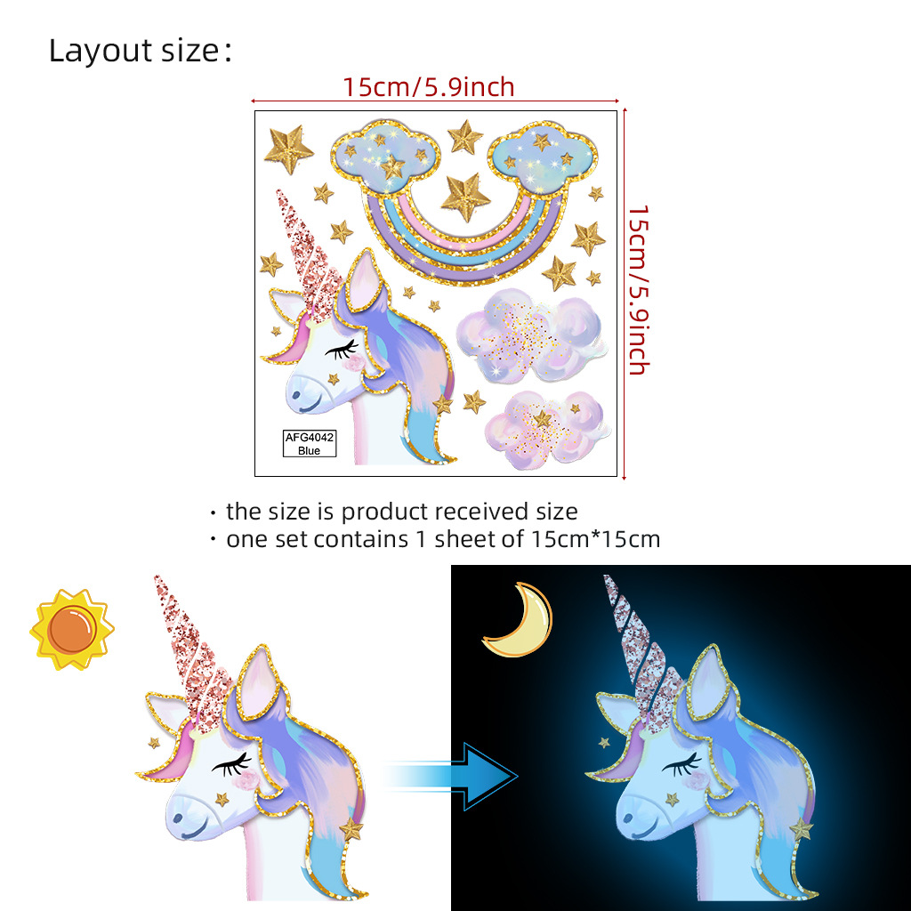 Luminous Unicorn Rainbow Stars - огляд і ціна Glow In Dark Stars