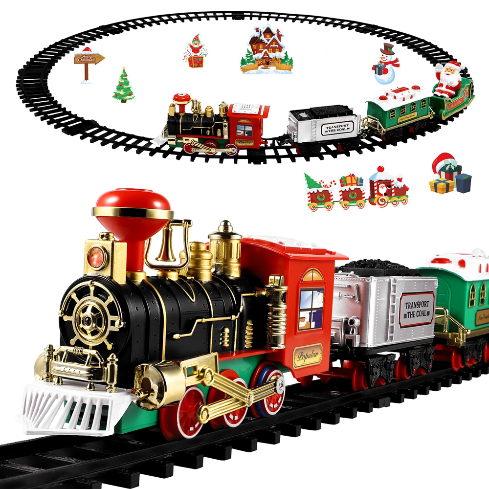 Christmas Train Set Festive Mi - огляд і ціна Kids Toys Electric