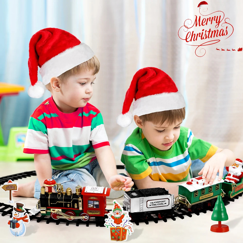 Christmas Train Set Festive Mi - огляд і ціна Kids Toys Electric