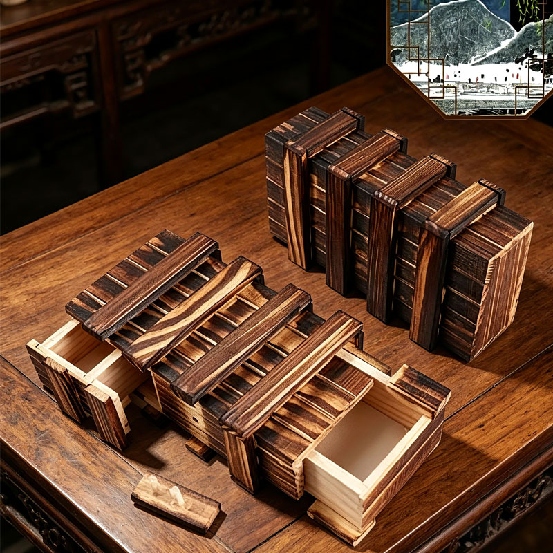 Classic 3D Brain Teaser Wooden - огляд і ціна Wooden Puzzle Kids