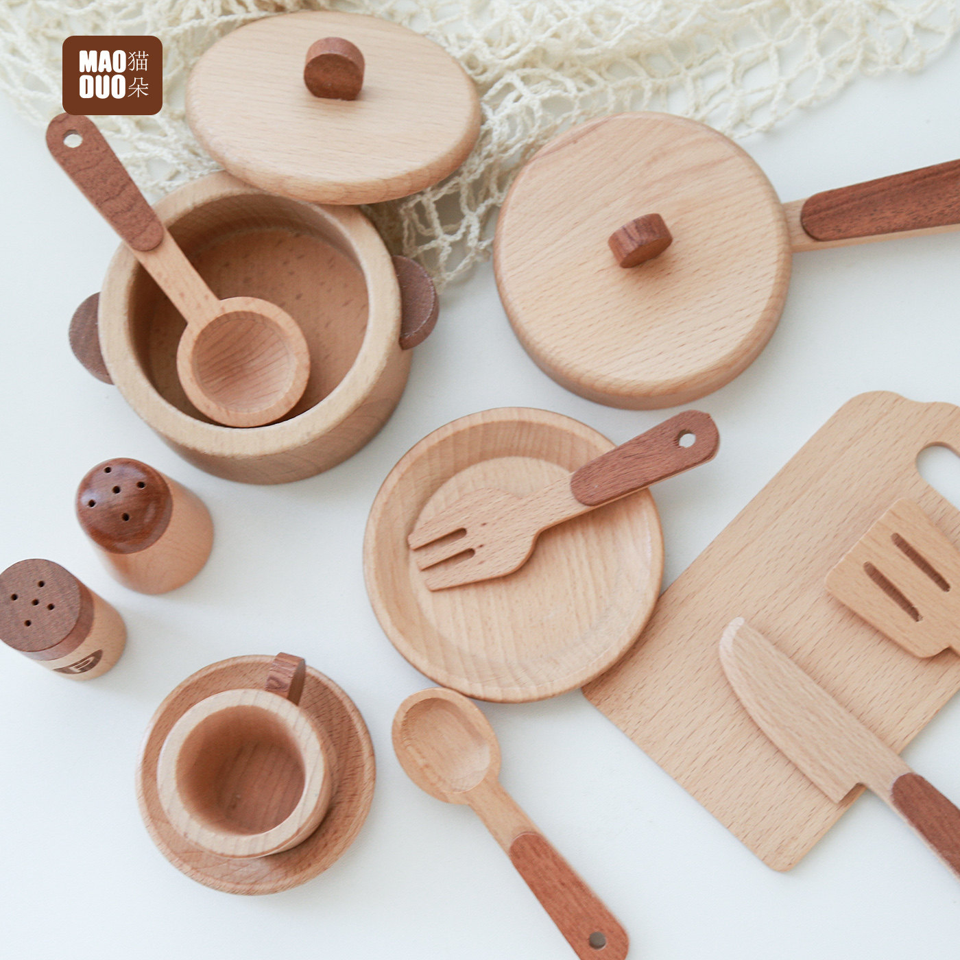 Maoduo Toys Beech Wooden Kids  - огляд і ціна Play Kitchen Set