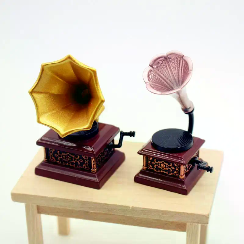 Dollhouse Vintage Phonograph M - огляд і ціна Kids Toys House