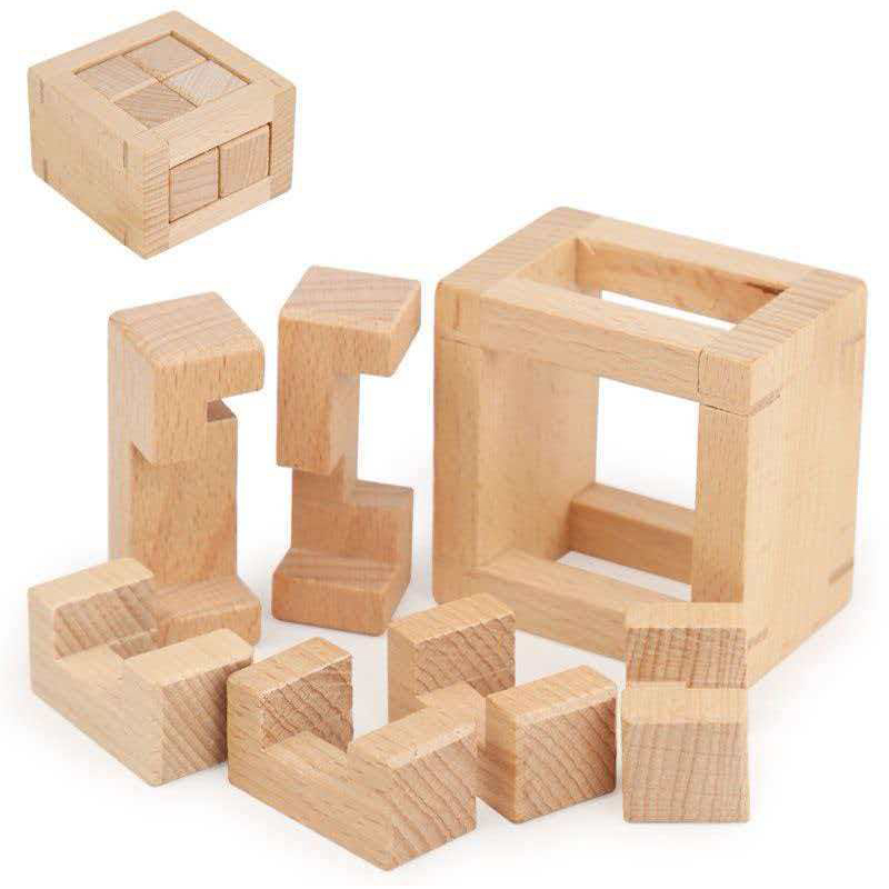 YueYu II Wooden Disentanglemen - огляд і ціна Wooden Puzzle Kids
