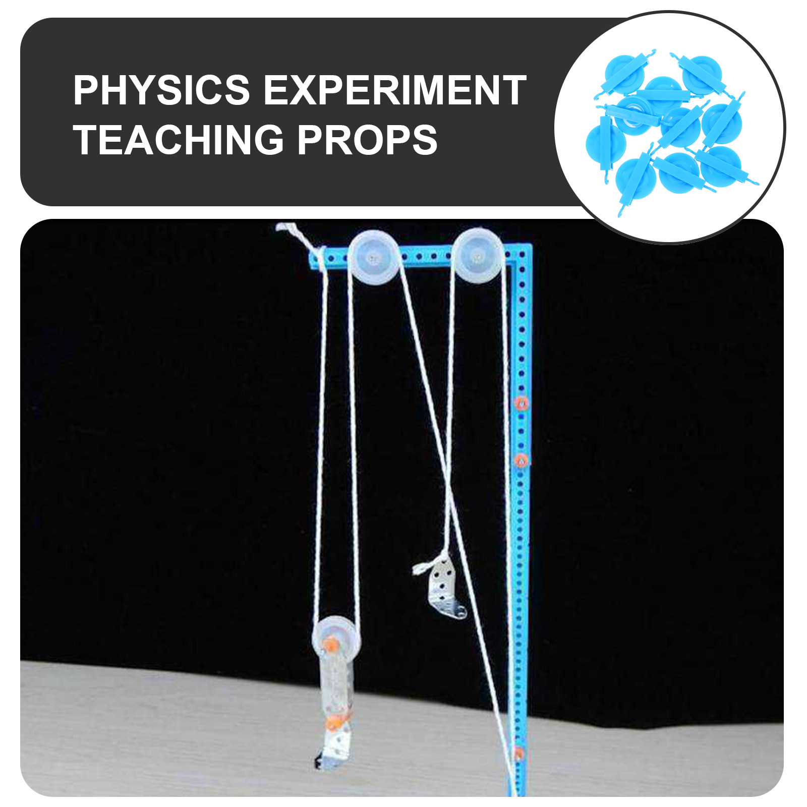 10Pcs Teaching Pulley Equipmen - огляд і ціна Volcano Experiment Kit