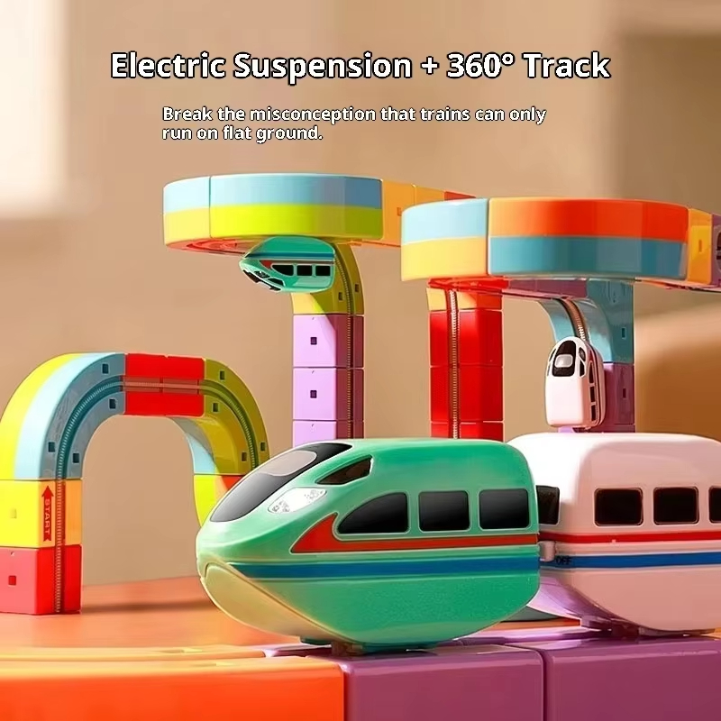 Electric Magnetic Track Set Wi - огляд і ціна Kids Toys Electric