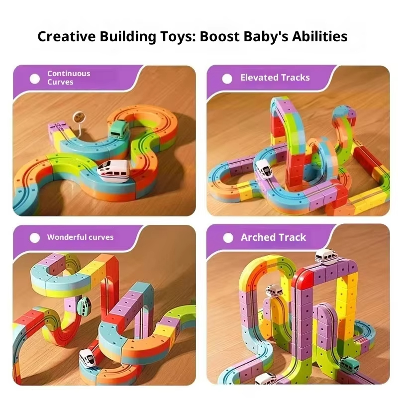Electric Magnetic Track Set Wi - огляд і ціна Kids Toys Electric