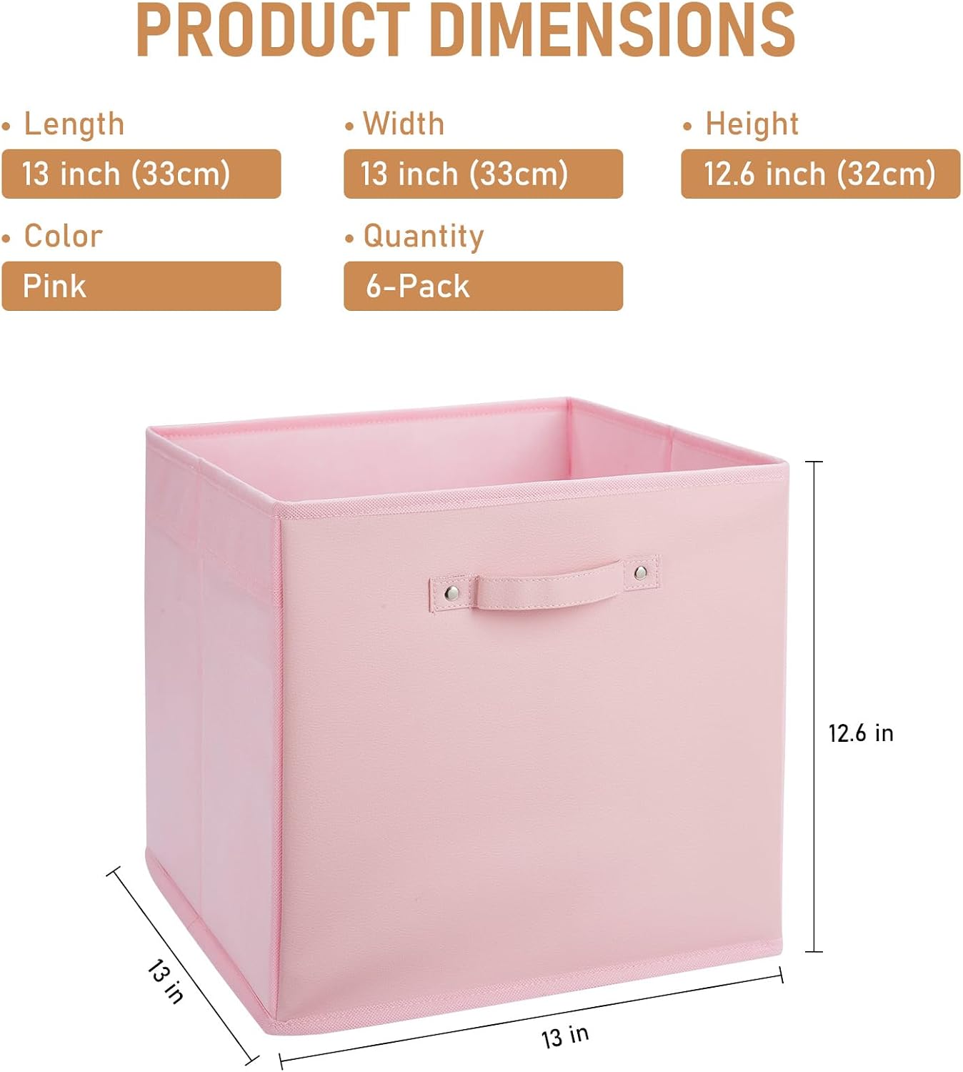 Garvee 6-Pack 13 Inch Storage  - огляд і ціна Kids Toys Drawers