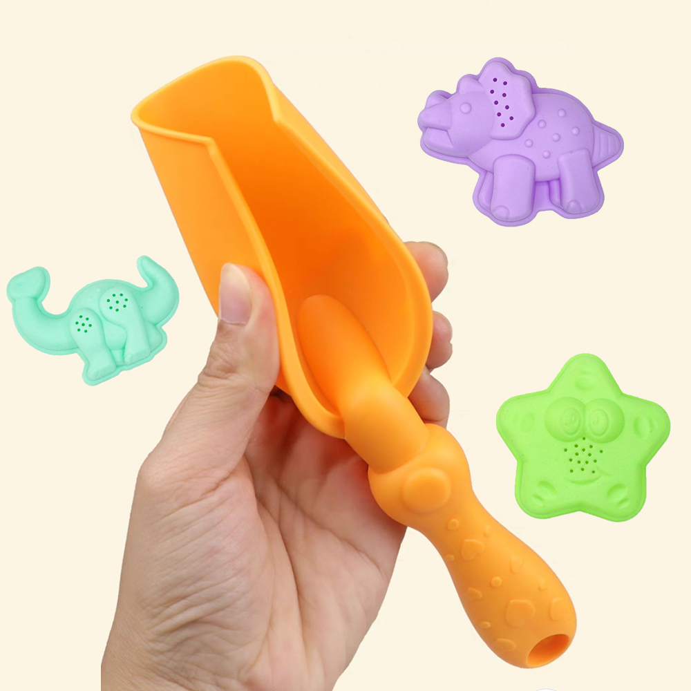 6PCS Beach Sensory Bucket Toy  - огляд і ціна Kinetic Sand Mold