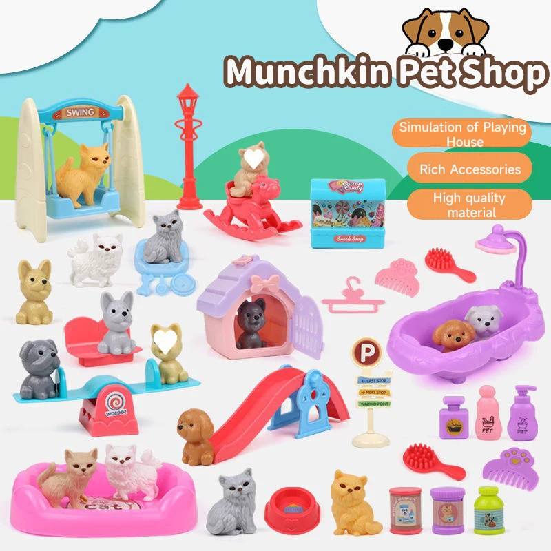 Dog Doll Set Puppy Pretend Pla - огляд і ціна Kids Toys Dog