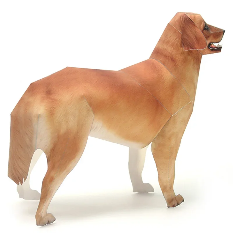 Golden Retriever Dog Paper Mod - огляд і ціна Kids Toys Dog