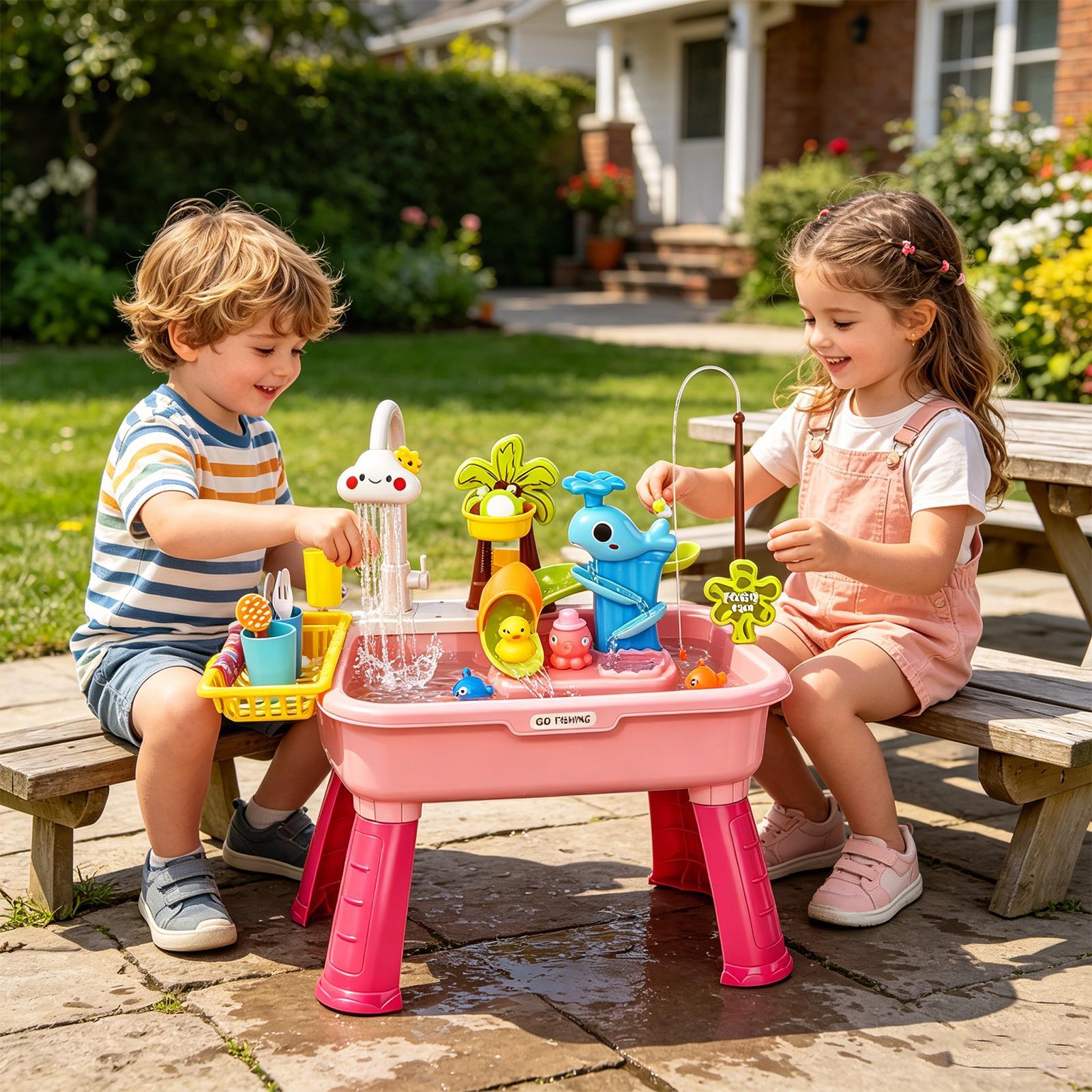 Kids Electric Play Sink with R - огляд і ціна Play Kitchen Set