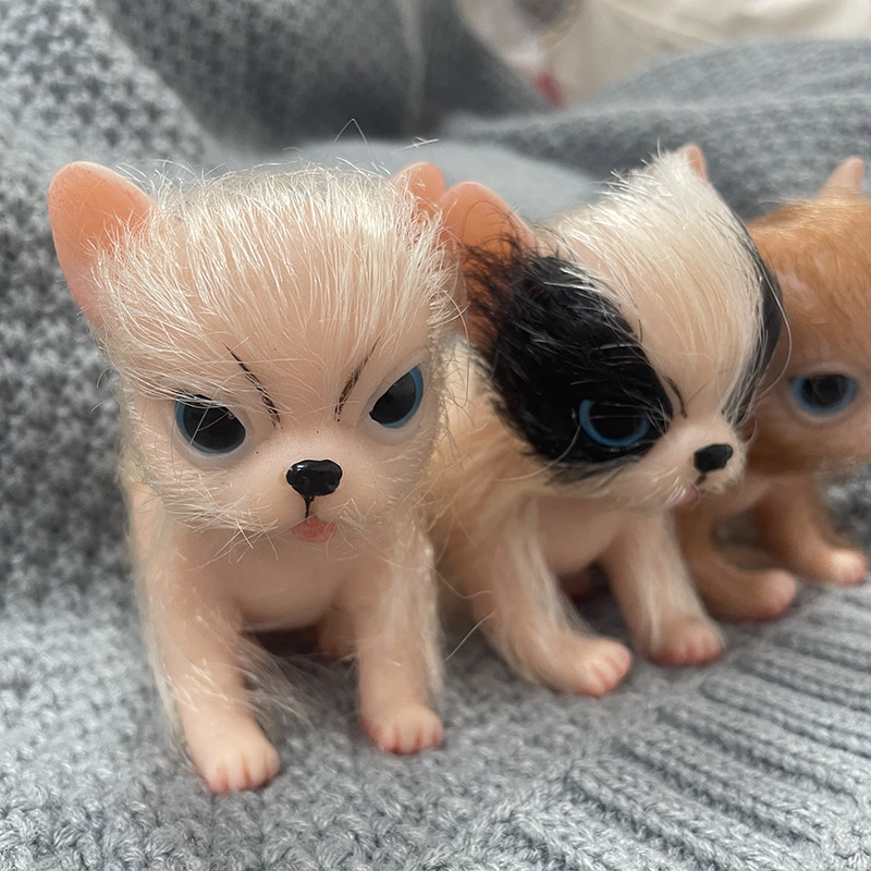 5Inch Full Body Silicone Cute  - огляд і ціна Kids Toys Dog