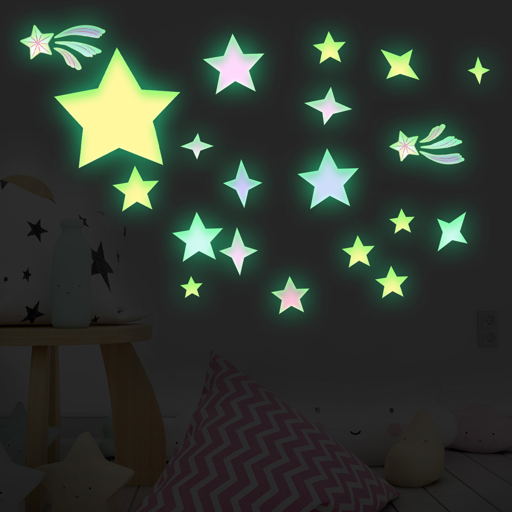 Colorful Stars Luminous Wall S - огляд і ціна Glow In Dark Stars