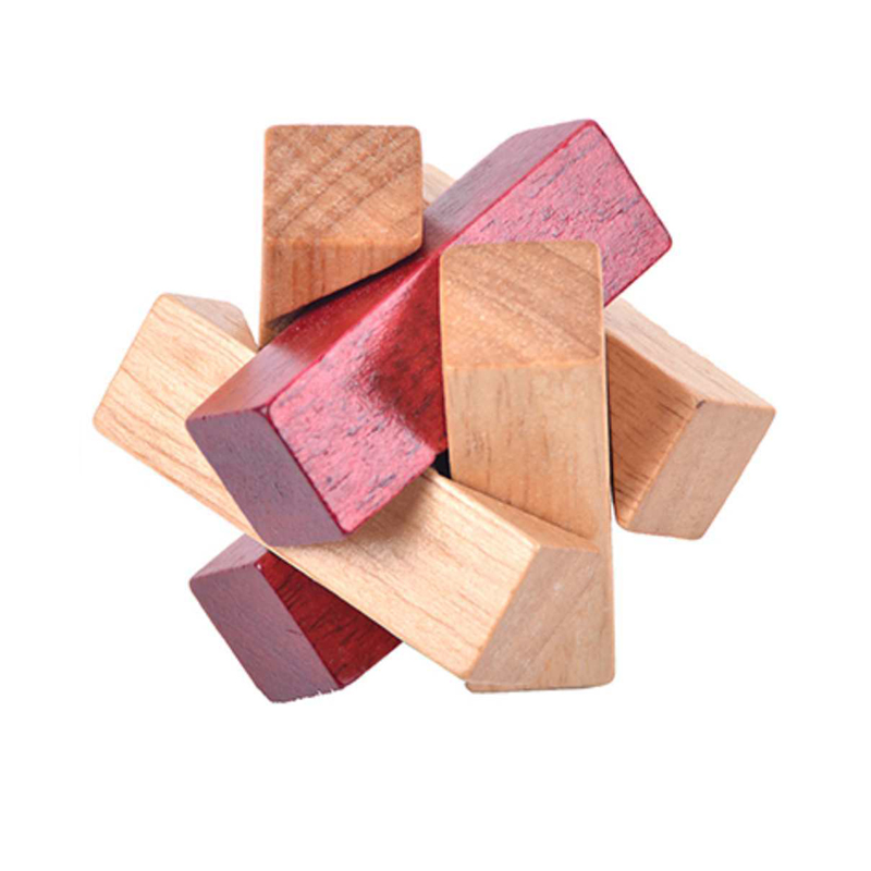 Wooden Knot Puzzle Brain Tease - огляд і ціна Wooden Puzzle Kids