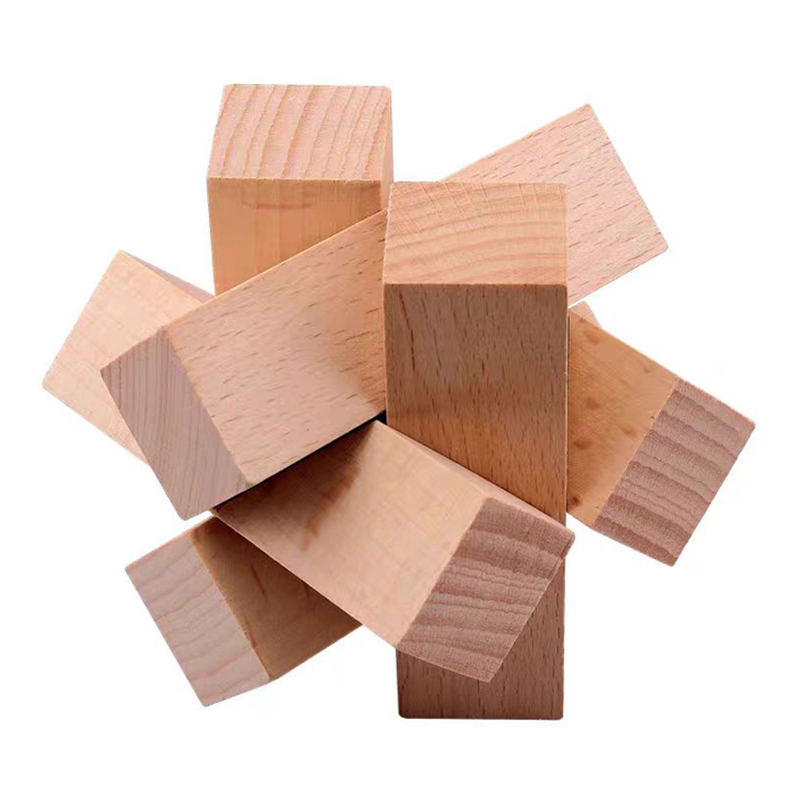 Wooden Knot Puzzle Brain Tease - огляд і ціна Wooden Puzzle Kids